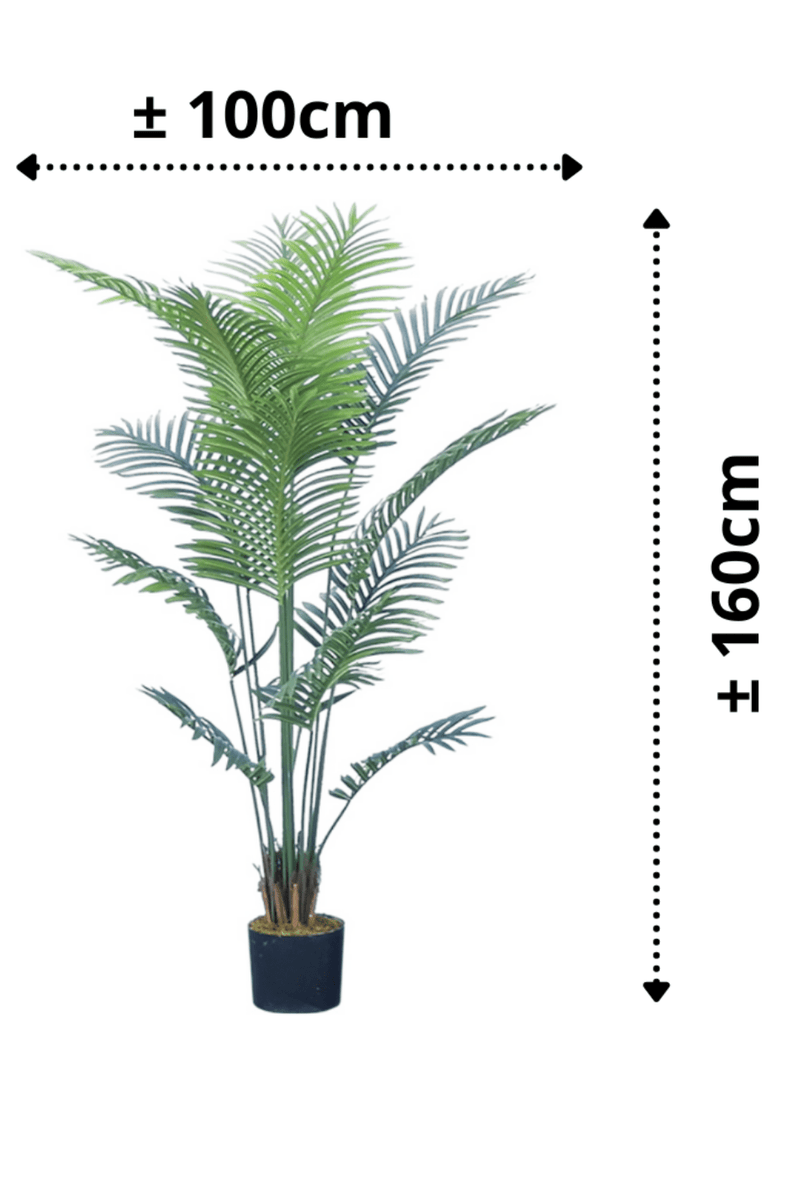 afmetingen Kunstpalm Serie A 160cm